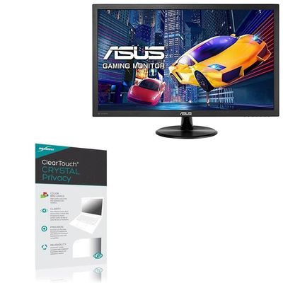 BoxWave Screen Protector Compatible With ASUS VP248QG - ClearTouch Crystal Privacy (2-Pack), Privacy Screen Protector Flexible Film Clear