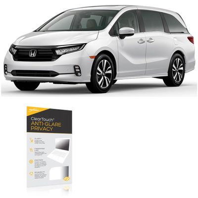 BoxWave Screen Protector Compatible with 2024 Honda Odyssey Touring Display (8 in) - ClearTouch Anti-Glare Privacy (2-Pack), Privacy Screen Protector Flexible Film Anti-Glare