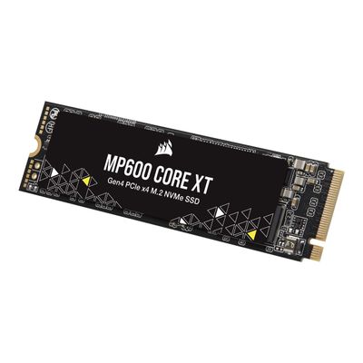 Corsair MP600 CORE XT 1TB M.2 PCIe Gen4 NVMe SSD  Up to 5900MB/s  QLC NAND  M.2 2280  for PCIe 4.0 Notebooks and Desktops  Black