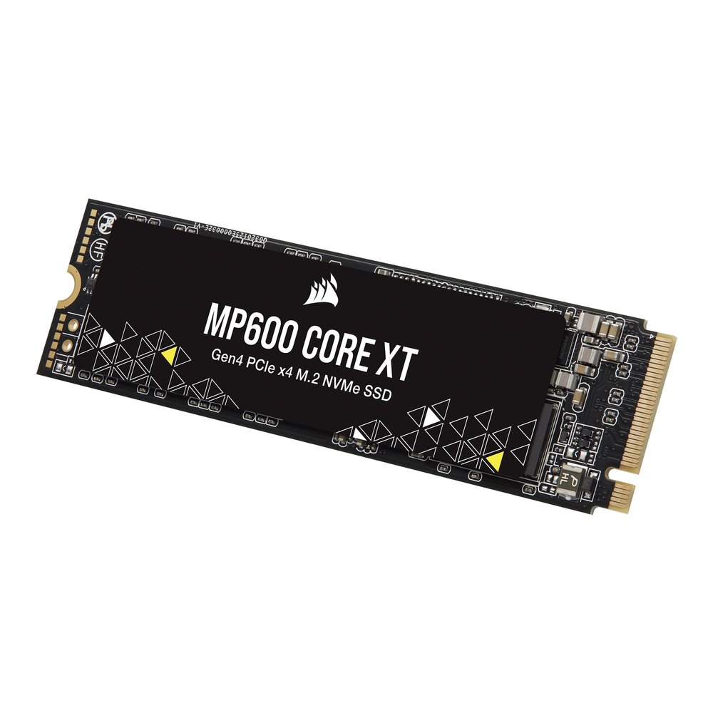 Corsair MP600 CORE XT 1TB M.2 PCIe Gen4 NVMe SSD  Up to 5900MB/s  QLC NAND  M.2 2280  for PCIe 4.0 Notebooks and Desktops  Black