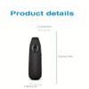 Luckykida1080P Mini Body Wearable Sports Camera w/Clip, Loop Recording Suitable for Travel, Driver, Deliveryman, Lecture Recording etc. w/ 1PC 32GB TF Card and Card Reader view 3
