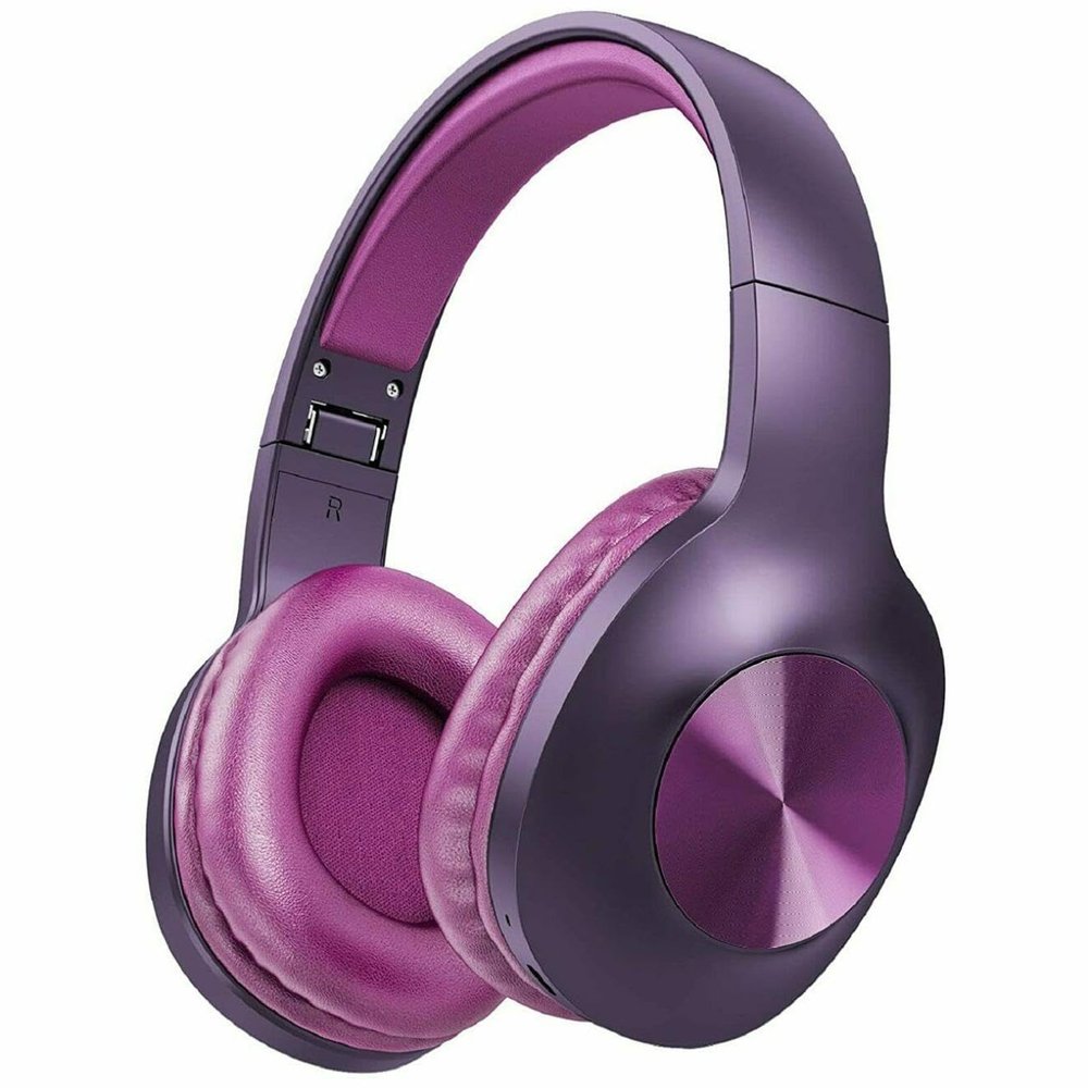 Wireless Headphones Foldable Headset Compatible with Samsung Galaxy A16 5G, w Mic Hands-Free Earphones Earbuds Over Ear