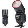 Flashpoint X100 TTL R2 On-Camera Li-Ion Round Head Flash for Nikon, Godox V100 N view 2