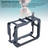 Aluminum Frame Cage for 360 Ace, for Ace Pro, for Ace Pro 2, Action Camera Protective Frame Housing with 1/4 Inch Screw and Cold Shoe Mounts for 360 Ace Series Accessories view 2