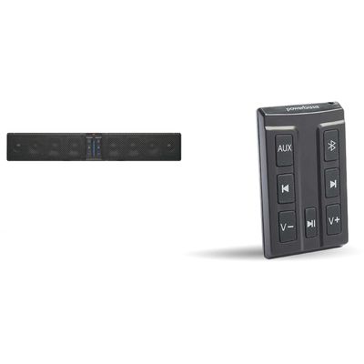 PowerBass XL-850-8 Speaker System Bluetooth Powersports Sound Bar with XL-SBCONRF - XL Soundbar External Wireless Controller