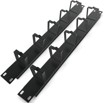 1U Cable Management Panel (2 Pack) for 19" Server Rack - Tupavco TP1724