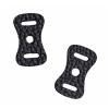 Etsumi VE-6573-3 Camera Strap, Ring Cover, Genuine Leather, Set of 3 (6 Pieces), Made in Japan, Grain, Black view 2