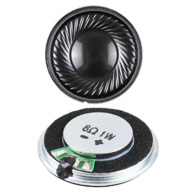 2PCS 28mm Full Spectrum Horns 8Ohm 1W with Strong Magnet Loudspeaker Powerful Sound Horn Pair
