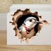 3D Sparrow Bird Wall Decal Realistic Nature-Inspired Vinyl Sticker for Home, Nursery & Kids Room Dcor view 1