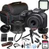 Canon EOS R10 24.2MP APS-C CMOS Sensor Mirrorless Camera with 18-45mm Lens + 64GB Memory, LED Video Light, Case, Gripster Tripod, and More (Essential Bundle) (Renewed) view 1