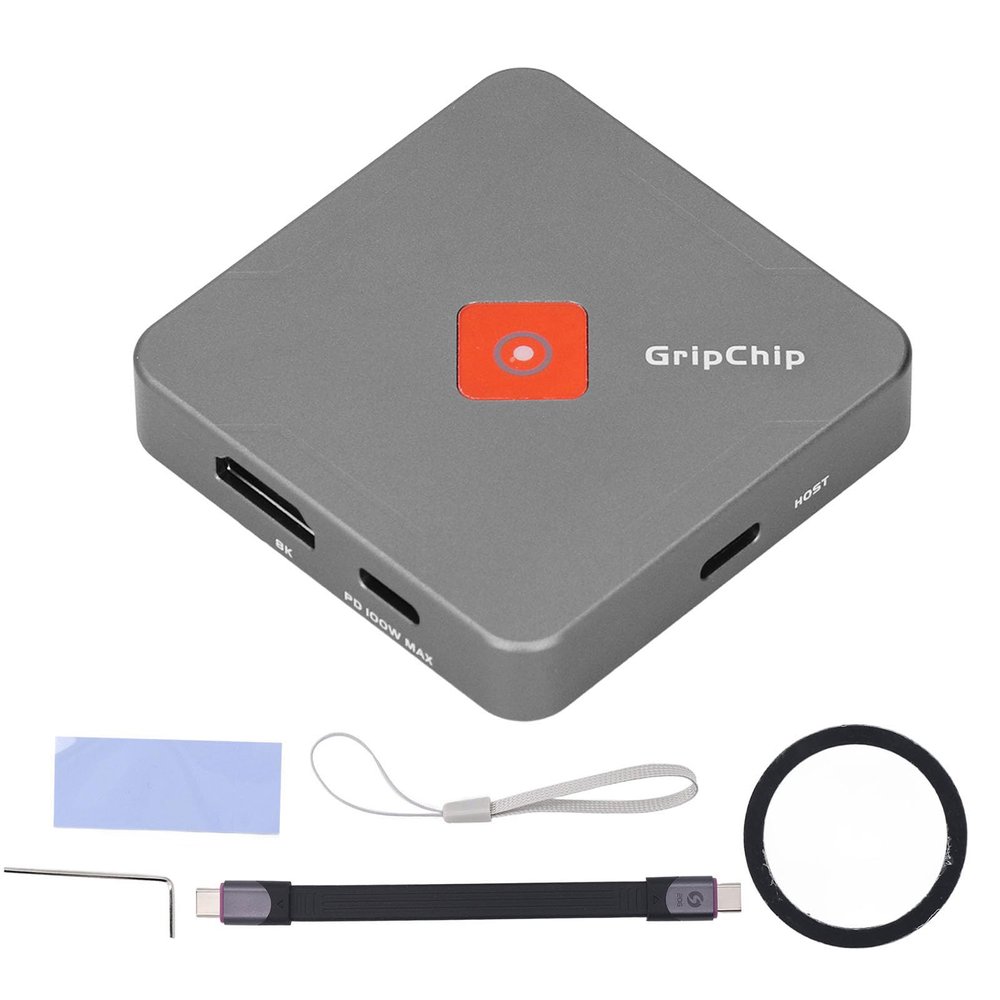 2230 SSD Enclosure Type C External RTL9210 Master 10G PD 100W 8K Screen Projection Magnetic M.2 NVMe SSD Enclosure for Laptop Mobile Phone (Not Inclube Hard Disk)