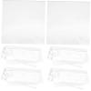 ABOOFAN 30pcs Self-Adhesive Vinyl Record Sleeves Protective Album Covers for Dust and Scratch Storage view 1