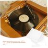 ABOOFAN 30pcs Self-Adhesive Vinyl Record Sleeves Protective Album Covers for Dust and Scratch Storage view 4