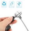 OSALADI 2sets Laptop Locks Wire Security Chain for Computers Rotating Head Keyed Cable Locks for Desktops Hardware Accessory Theft Protection view 3