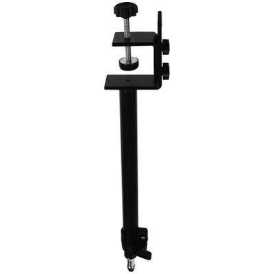 ARTIBETTER Telescopic Camera Desk Mount Stand Adjustable Tabletop Clamp for Video Recording Streaming Compatible Tablets and Cameras
