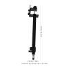 ARTIBETTER Telescopic Camera Desk Mount Stand Adjustable Tabletop Clamp for Video Recording Streaming Compatible Tablets and Cameras view 4