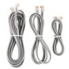 Gadpiparty Phone Cord Pack 3pcs Flat Extension Cords Landline Phone Cable Cable Extender view 1