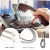 Gadpiparty Phone Cord Pack 3pcs Flat Extension Cords Landline Phone Cable Cable Extender view 3