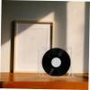 Housoutil Vinyl Record Organizer Wooden Record Rack Vinyl Holder Sturdy and Elegant Cd Storage Rack Display Shelf view 4