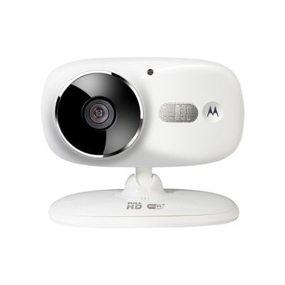 Motorola FOCUS86 Wi-Fi HD Home Video Camera with Digital Zoom (White) (Renewed)