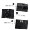 BRIGHTFUFU Retro Vintage Film Camera Reusable Camera Build Flash Simple Handheld for Adults view 2