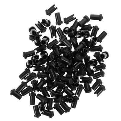 Eyelash Glue Bottle Pins 100pcs PP Stainless Steel Anti Clog