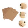 STOBAZA 25pcs Cd Bag Kraft Paper Sealing Cd Envelope Multi-function Portable Music Collectors view 4