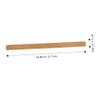 Hemobllo Wooden Record Stand Vinyl Record Holder and Stylish Wall-mounted Cd Storage Rack Display Shelf view 3