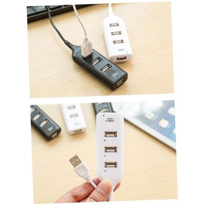 ARTIBETTER USB Port Data Hub Splitter for Laptop and Pc Compact and Lightweight USB Led Indicator Compatible