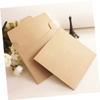 Alipis 25pcs Kraft Paper Cd Bag Multi-function Cd Cover Sealing Dj Sleeves Portable Storage Case view 4
