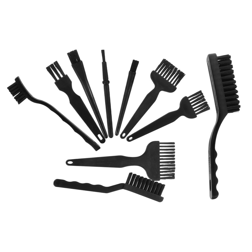 FUNOMOCYA Electronic Cleaning Kit 10-piece Keyboard Brush Set for Laptops Anti-Static Multi-Purpose Comfort Grip Sturdy Material