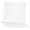 Angoily Cable Management Box Compartment Cord Organizer Hide Cords Wire Holder Charger Storage Container view 1