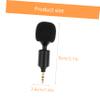 Angoily Bendable Live Streaming Microphone for Recording Durable Design with Sponge Cover for Conferences Gaming and Outdoor Use view 2