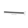 2 Pcs Plastic Dustpan Edge Strip Replacement for Cleaning Use Black view 2