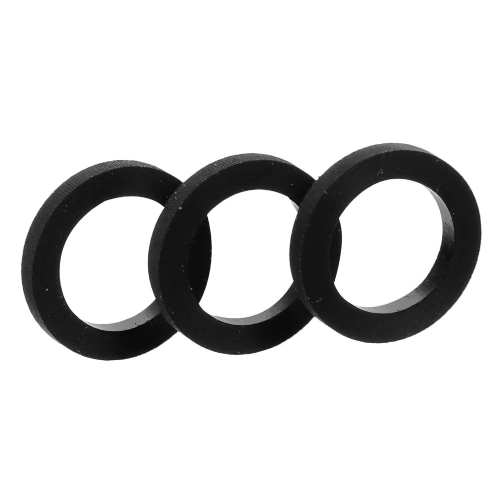 DirectNine Basics 3pcs Cassette Tape Recorder Rubber Belts for Tape Machines High-Performance Drive Belts Easy to Install Replacement for Cassette Recorders Compatible Models