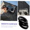 DirectNine Basics 3pcs Cassette Tape Recorder Rubber Belts for Tape Machines High-Performance Drive Belts Easy to Install Replacement for Cassette Recorders Compatible Models view 4