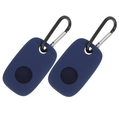 KONTONTY 2pcs Silicone Keychain Cover for Tile Mate Scratch-Resistant Protection Easy to Install Design for Personal Use and Gifts