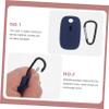 KONTONTY 2pcs Silicone Keychain Cover for Tile Mate Scratch-Resistant Protection Easy to Install Design for Personal Use and Gifts view 3