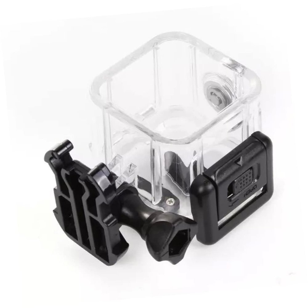 GAROZATION Underwater Camera Case for Session Durable Transparent Housing Cover Compact Design Easy to Install Protects Against Water and Scratches