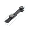 KONTONTY Dual Camera Bracket Mount Mount for Camera Flash Aluminum Alloy Tripod Bracket for Wedding Birthday Video view 2