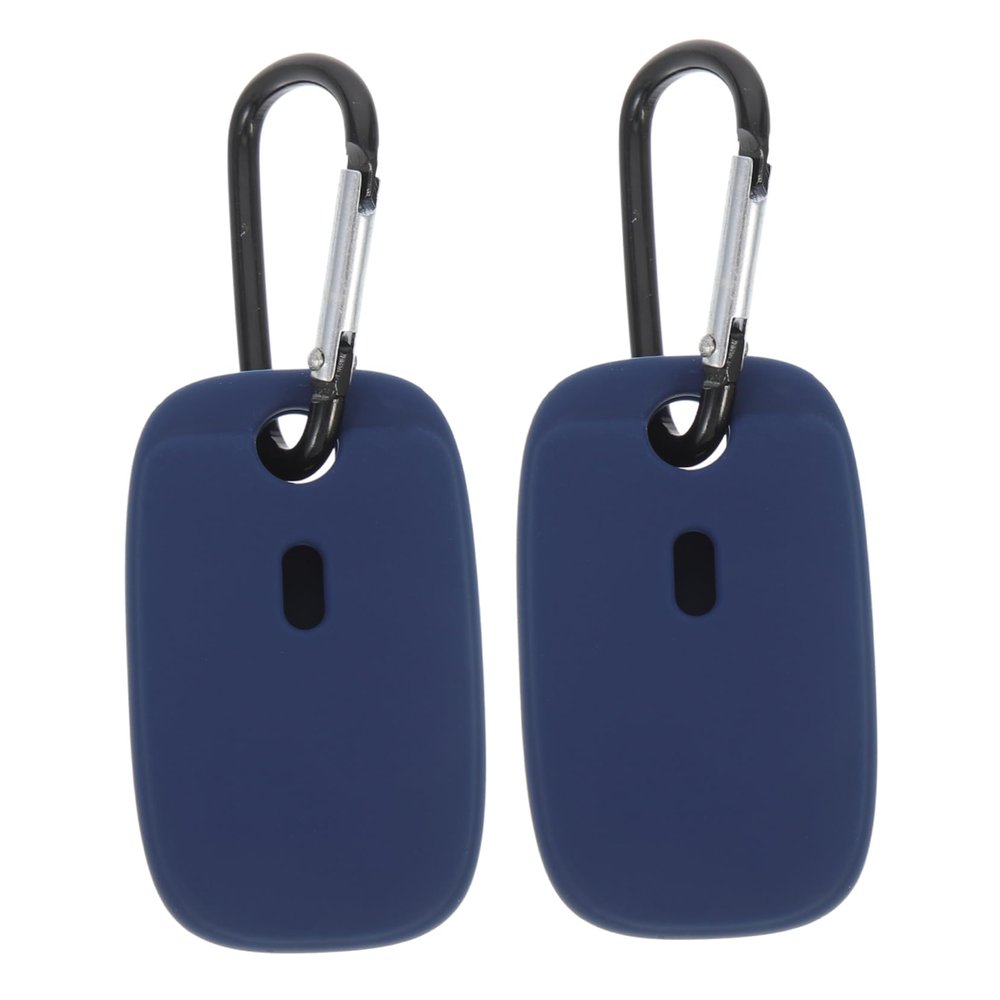 Yardenfun 2pcs Silicone Keychain Cover Case for Tile Mate Easy to Install Silicone Accessory for Enhanced Protection and Reliability