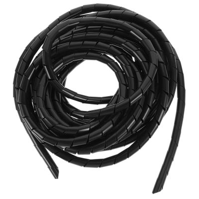 Housoutil Cord Management Sleeve Pe Spiral Cable Wrap for Use Flexible Cord Organizer Easy to Use Cable Protector for Appliances and Electronics