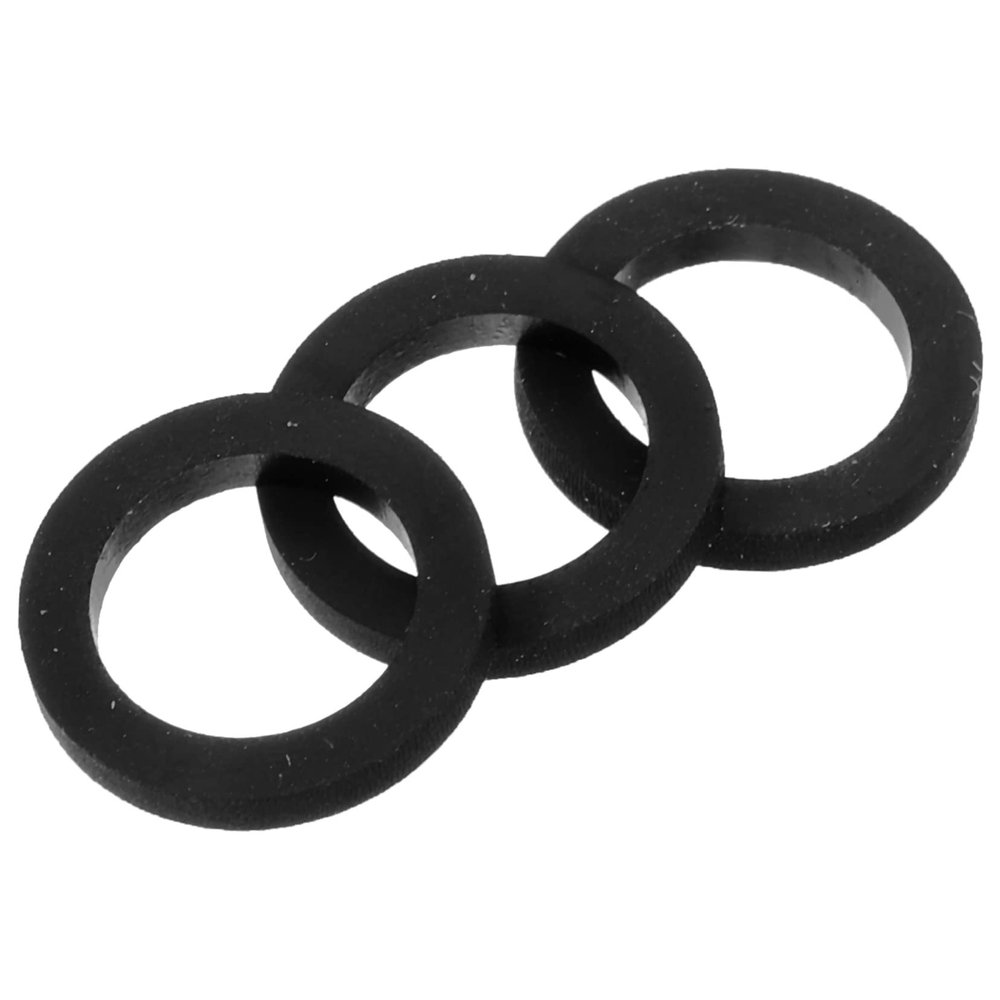 jojofuny Cassette Belt Replacement 3pcs Cassette Drive Belts Rubber Pulley Belts for Recorder
