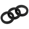 jojofuny Cassette Belt Replacement 3pcs Cassette Drive Belts Rubber Pulley Belts for Recorder view 1