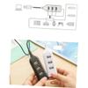 BRIGHTFUFU Port USB Hub for Pc Laptop USB Splitter Charger Usbc Hub Charging Data Charger view 2