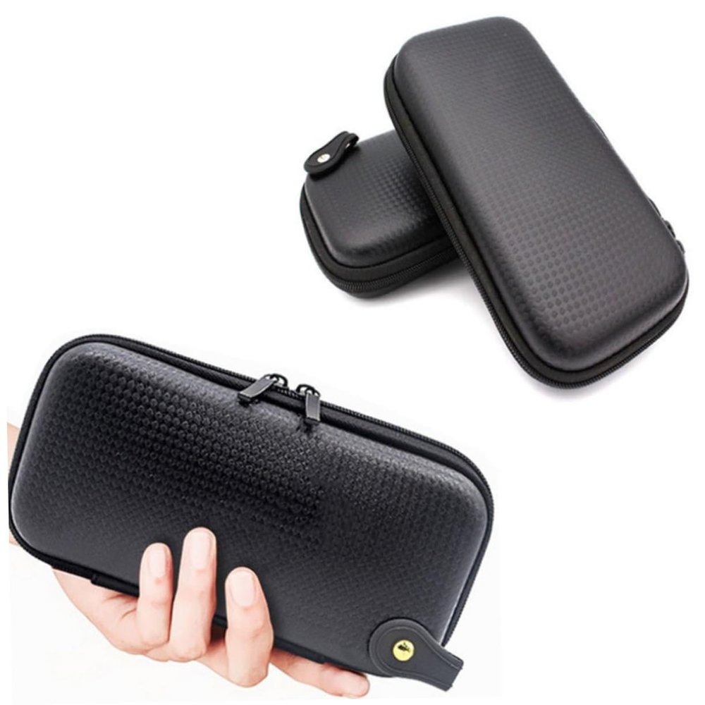 BRIGHTFUFU Capacity Earphone Storage Case USB Cable Pouch Digital Accessories Organizer Bag