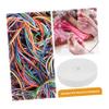 CHILDWEET 1roll Self-Adhesive Cable Organizer Strip Hook and Fastening Straps for Cord Management Data Cables Power Cords Versatile Reusable Easy to Cut for Use view 4