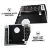 DOITOOL Ssd Hard Drive Bracket Aluminum Alloy Mounting Tray for Laptop Optical Bay view 2