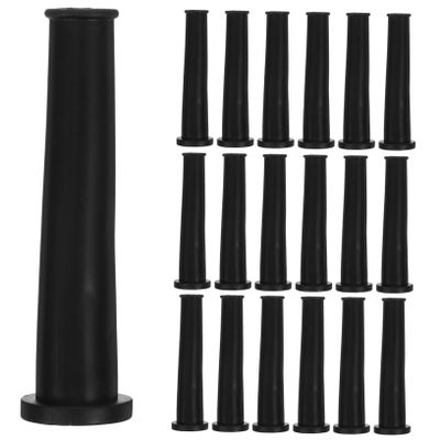 DOITOOL 20pcs Power Cord Protective Covers Wire Cover Cord Boot Protector Cable Sleeve