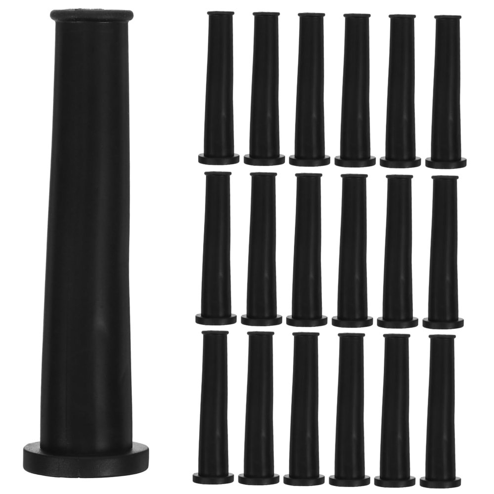 DOITOOL 20pcs Power Cord Protective Covers Wire Cover Cord Boot Protector Cable Sleeve